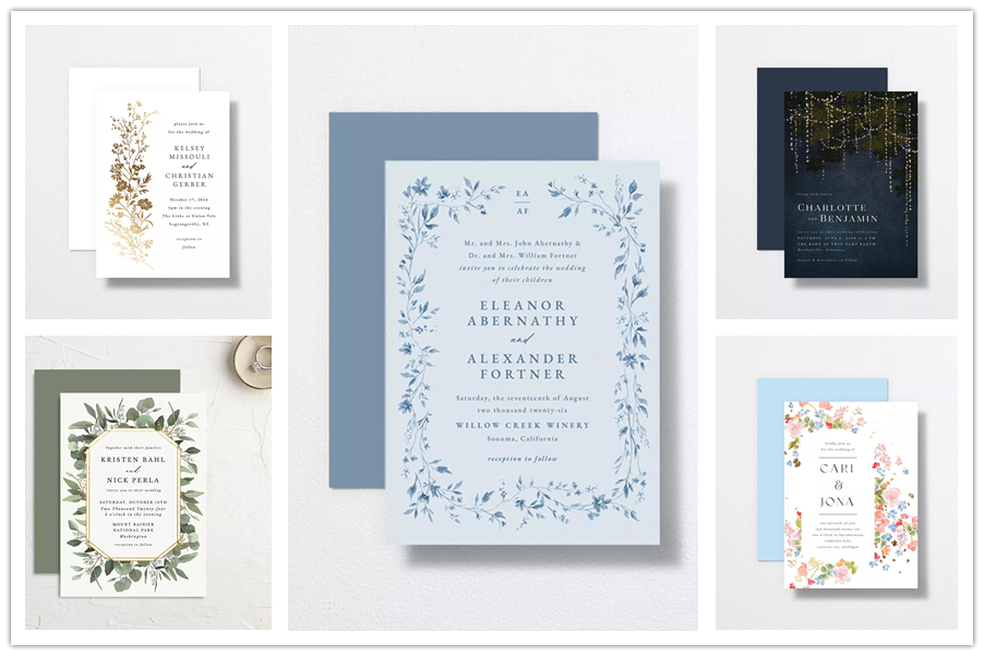 8 Invitations For A Gorgeous Spring Wedding